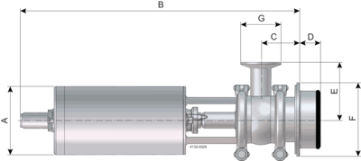 Free Rotating Retractor UltraPure EPDM Clamp insert - Rétracteur à ...
