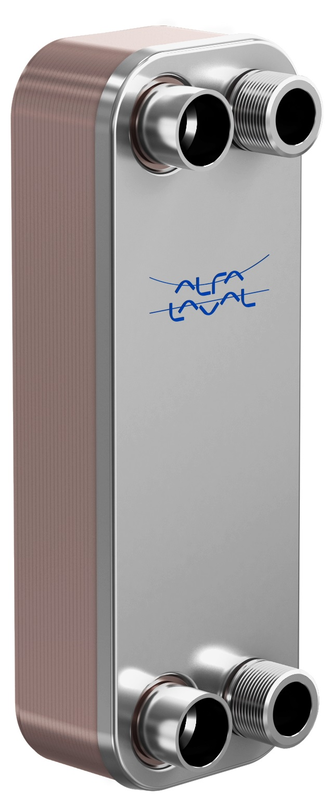 アルファ・ラバル株式会社 ブレージング式熱交換器 CB30-18H 取り合い寸法 横×縦(mm) 50 X 250 冷却能力 40kW 設計 