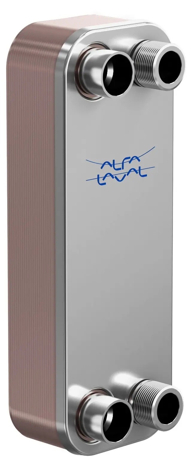 アルファ・ラバル株式会社 ブレージング式熱交換器 CB30-24H 取り合い寸法 横×縦(mm) 50 X 250 冷却能力 40kW 設計 