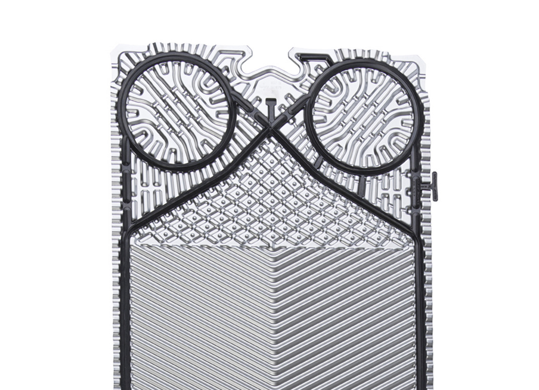 316/0.6/H End plate I with EPDM Glued gasket, unholed Gasketed plates